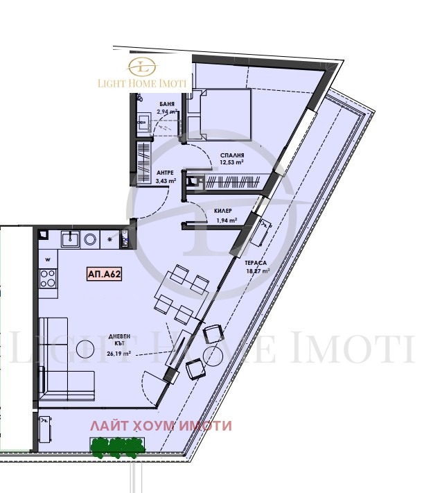 Til salgs  1 soverom Plovdiv , Hristo Smirnenski , 95 kvm | 93296675 - bilde [4]