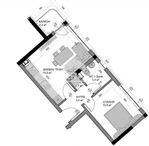 Продава 2-СТАЕН, гр. Варна, Владислав Варненчик 1, снимка 12 - Апартаменти - 52689749