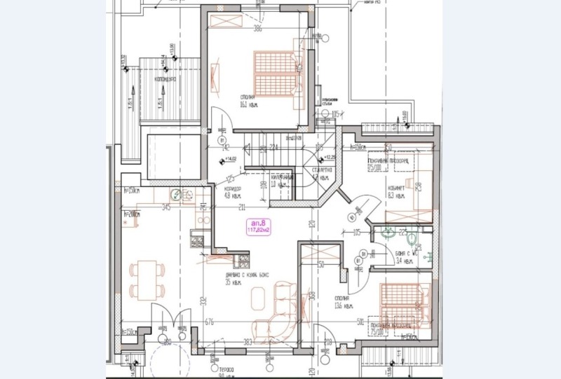 Продава 4-СТАЕН, гр. Варна, Лятно кино Тракия, снимка 16 - Апартаменти - 53010211