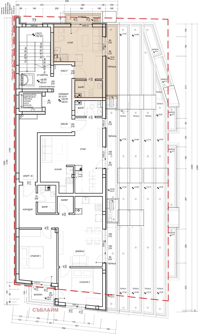 Продава 1-СТАЕН, гр. Варна, Левски 1, снимка 2 - Апартаменти - 47974807