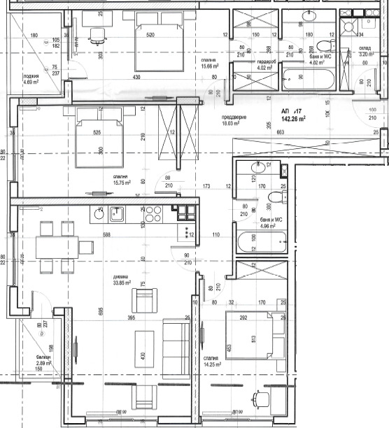 Zu verkaufen  3 Schlafzimmer Sofia , Malinowa dolina , 172 qm | 29602354 - Bild [3]