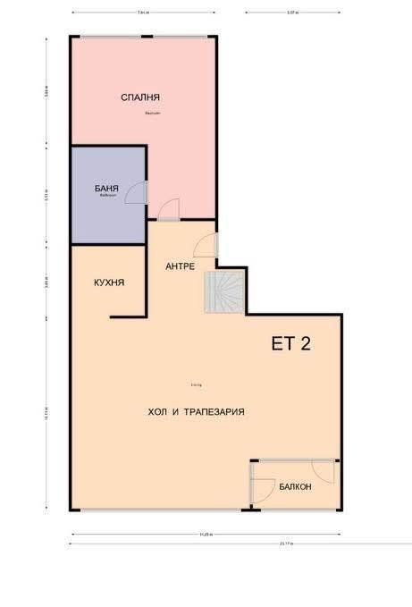 Продава МЕЗОНЕТ, гр. София, Изток, снимка 11 - Апартаменти - 53250206