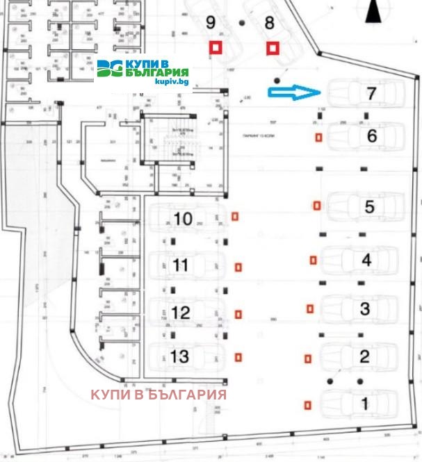 Продава ГАРАЖ, ПАРКОМЯСТО, гр. Варна, Погреби, снимка 2 - Гаражи и паркоместа - 53040583