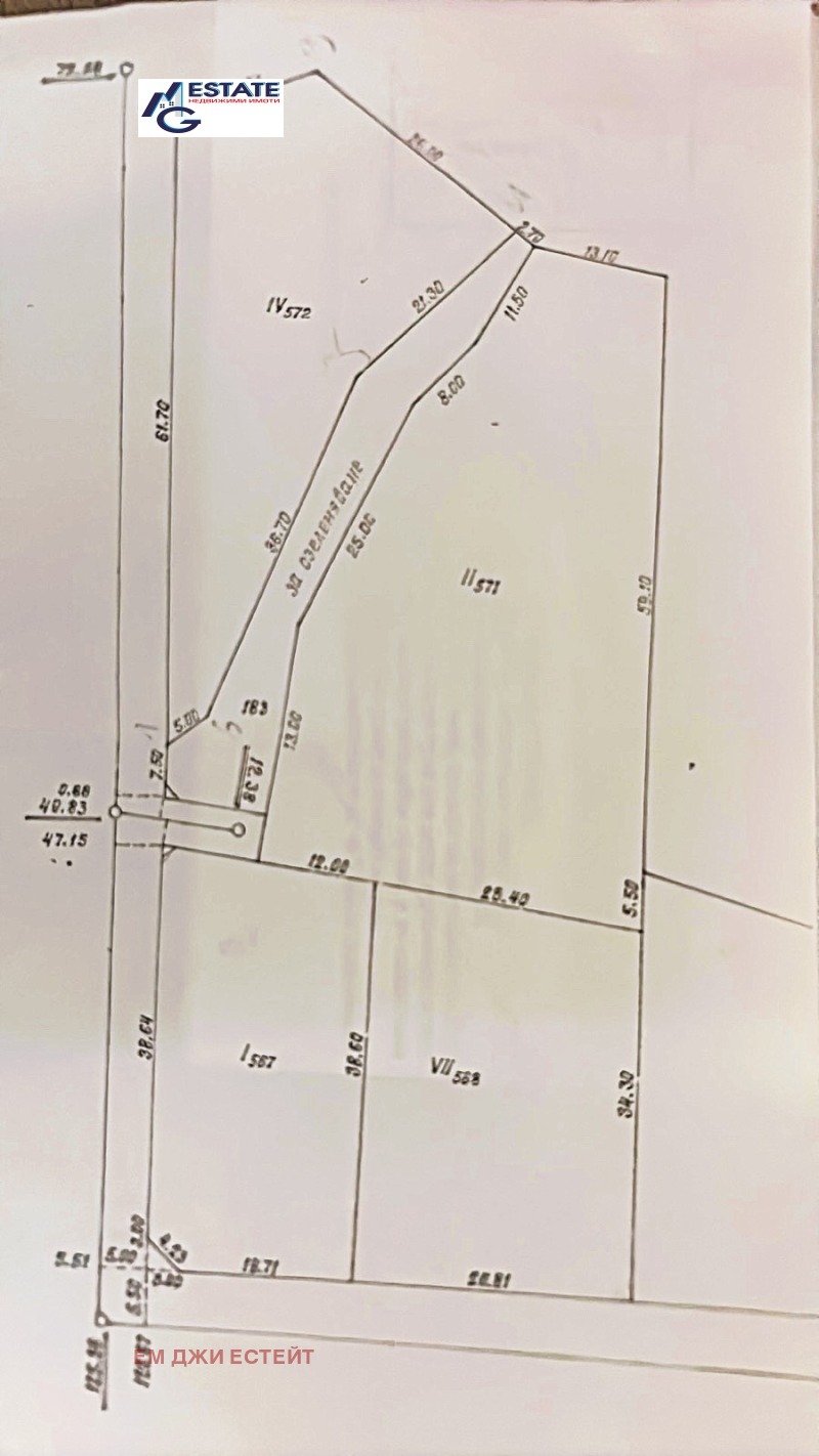 Продава ПАРЦЕЛ, с. Драчево, област Бургас, снимка 2 - Парцели - 49427548