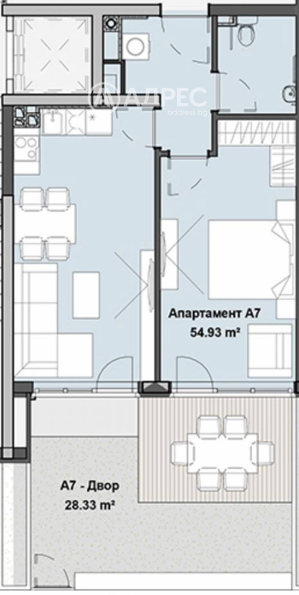 Продава 2-СТАЕН, гр. София, Кръстова вада, снимка 4 - Апартаменти - 54110964