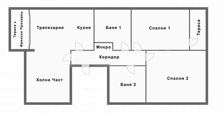 Продава 3-СТАЕН, гр. Бургас, Славейков, снимка 2 - Апартаменти - 54536219