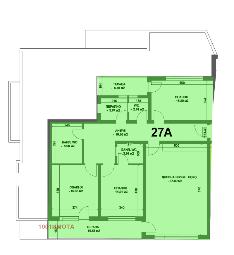 Продава 4-СТАЕН в град Пловдив, Коматево - 190 кв.м / 180 000 € » 352 049.40 лв., 1001ИМОТА
