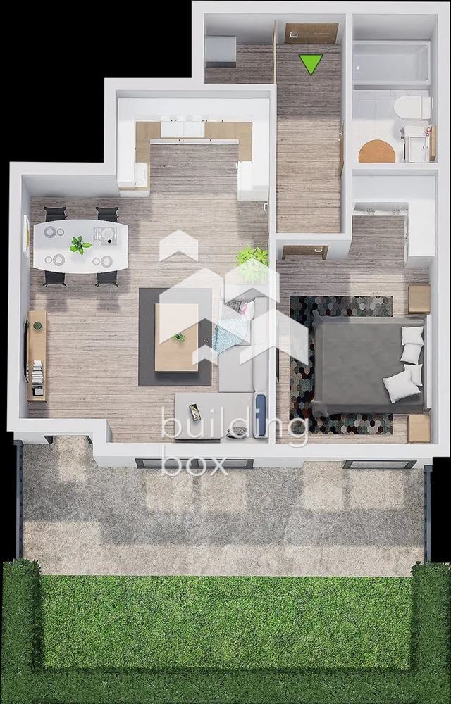 Продава 2-СТАЕН, гр. Пловдив, Христо Смирненски, снимка 3 - Апартаменти - 54541604