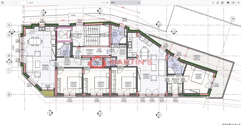 Till salu  2 sovrum Sofia , Manastirski livadi , 109 kvm | 89756740 - bild [2]