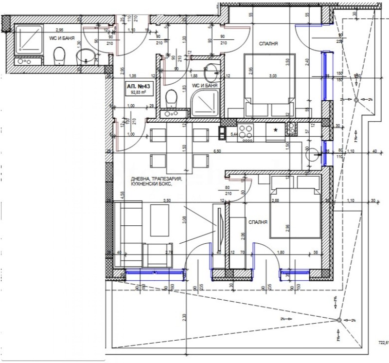 Продава 3-СТАЕН, гр. Поморие, област Бургас, снимка 2 - Апартаменти - 53113023