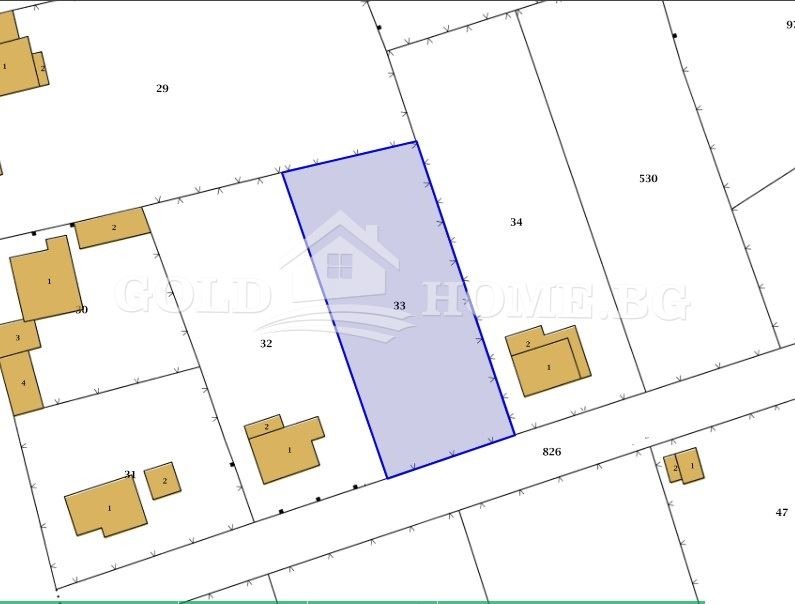 Zu verkaufen  Handlung region Plowdiw , Wojsil , 957 qm | 83702859 - Bild [2]