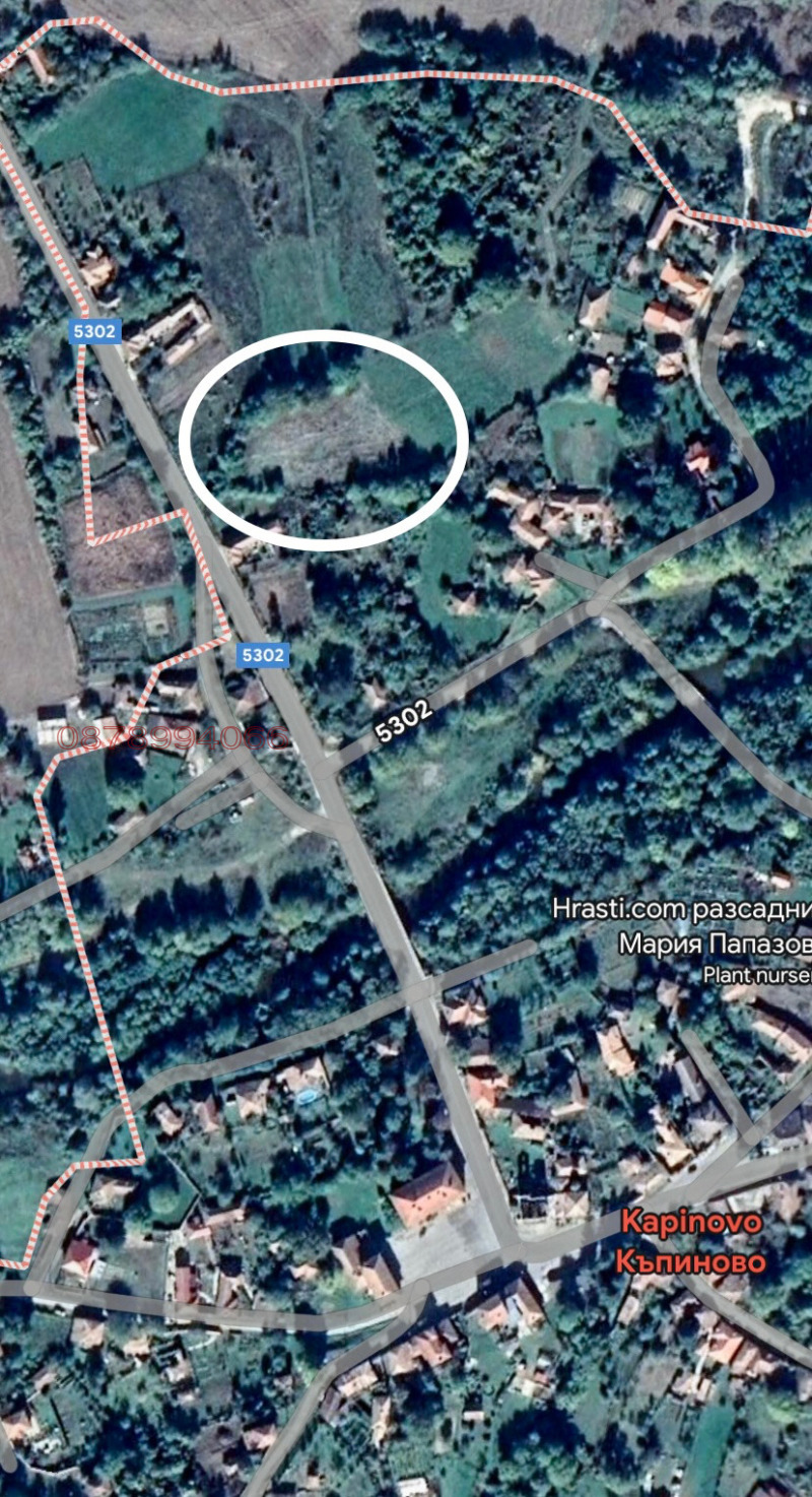 Продава ПАРЦЕЛ, с. Къпиново, област Велико Търново, снимка 7 - Парцели - 53112454