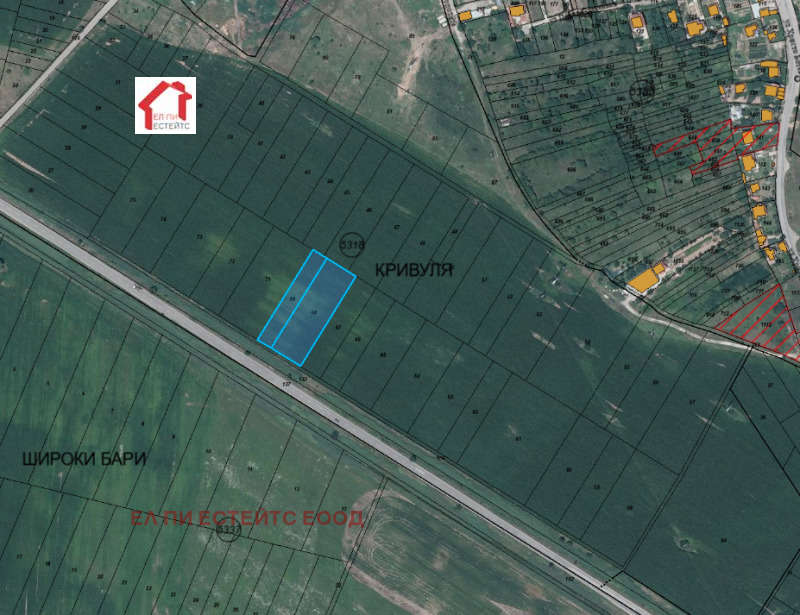 Продава ПАРЦЕЛ в град София, гр. Нови Искър - 4400 кв.м / 272 800 € » 533 550.42 лв., ЕЛ ПИ ЕСТЕЙТС ЕООД