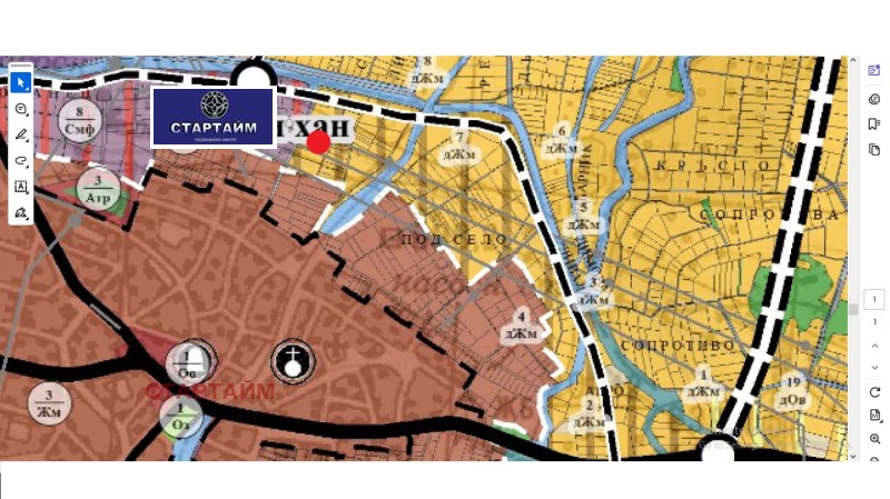 Продаја  Плот регион Софиа , Нови хан , 2400 м2 | 36951429 - слика [2]