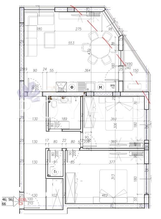 In vendita  2 camere da letto Varna , Vladislav Varnenchik 1 , 96 mq | 28661824 - Immagine [2]