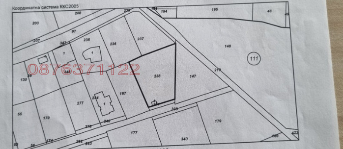 Til salg  Grund region Plovdiv , Markovo , 771 kvm | 57797768 - billede [5]