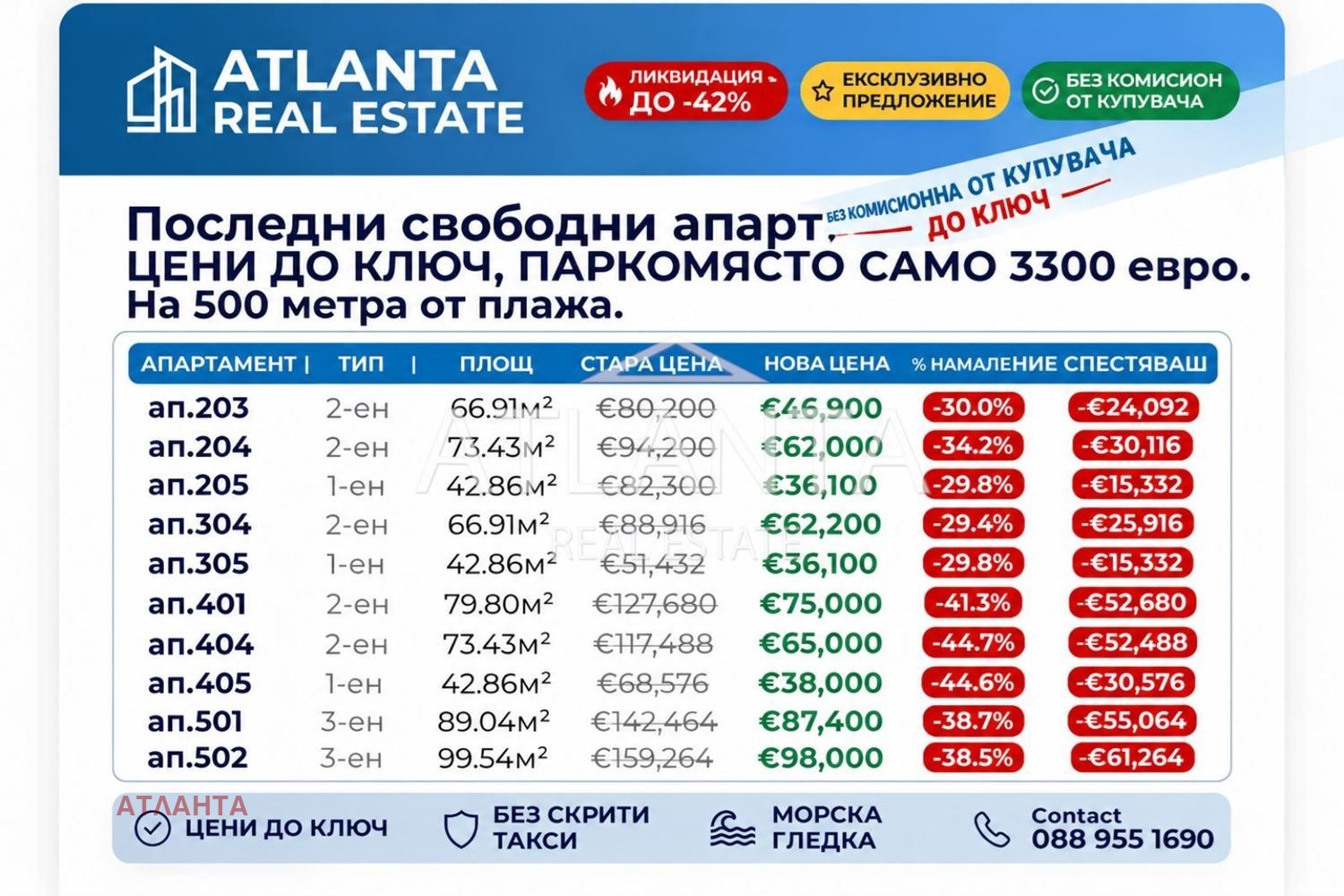 Продава 3-СТАЕН, гр. Бяла, област Варна, снимка 5 - Апартаменти - 56700973