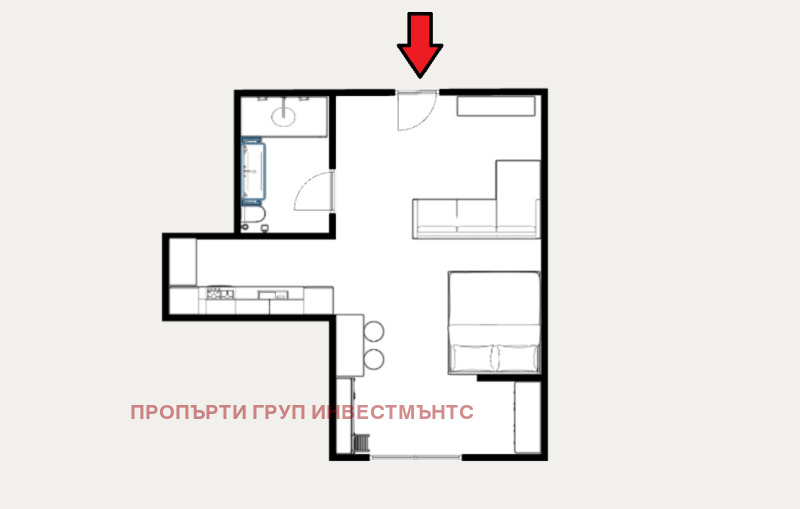 Продава  1-стаен град София , Оборище , 50 кв.м | 55603855 - изображение [7]