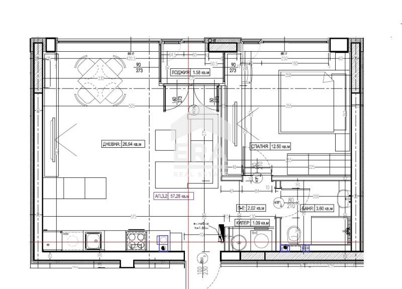 Na prodej  1 ložnice Varna , m-t Zelenika , 62 m2 | 39915540 - obraz [12]