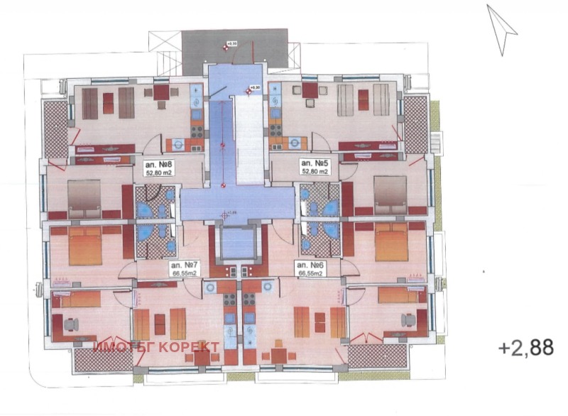 Продава 2-СТАЕН, гр. София, Малинова долина