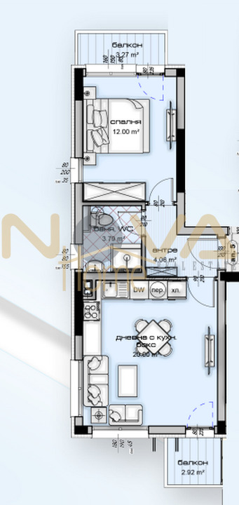 Продава 2-СТАЕН, гр. Варна, Изгрев, снимка 4 - Апартаменти - 54750635