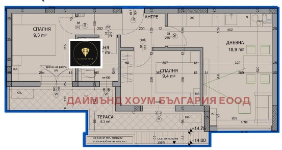 Продава 3-СТАЕН, гр. Пловдив, Христо Смирненски, снимка 2 - Апартаменти - 52305832