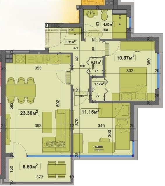 Продава 3-СТАЕН, гр. Варна, Чайка, снимка 3 - Апартаменти - 54223709