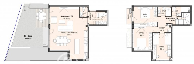 Продава МНОГОСТАЕН, гр. София, Кръстова вада, снимка 3 - Апартаменти - 52202132