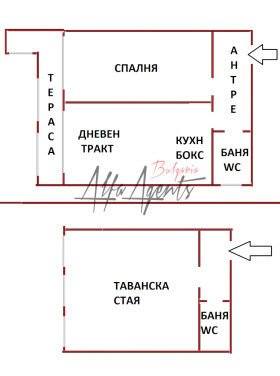 1 dormitorio Gratska majala, Varna 10