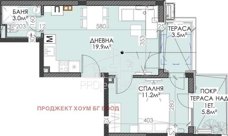 Till salu  1 sovrum Burgas , Sarafovo , 62 kvm | 30023423