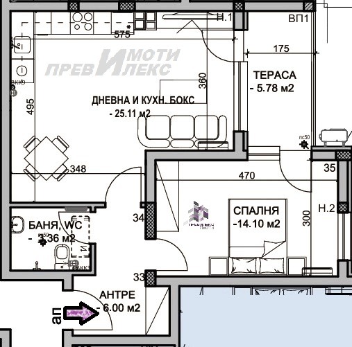Продава 2-СТАЕН, гр. Пловдив, Христо Смирненски