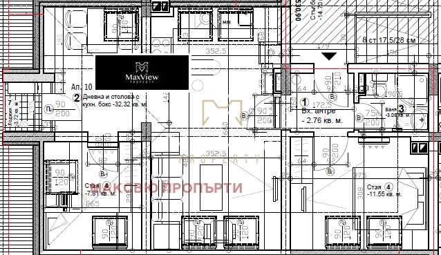 Na prodej  2 ložnice Sofia , Benkovski , 76 m2 | 34612708 - obraz [11]
