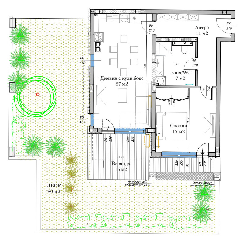 Продава  2-стаен град Пловдив , Остромила , 178 кв.м | 46380232 - изображение [2]