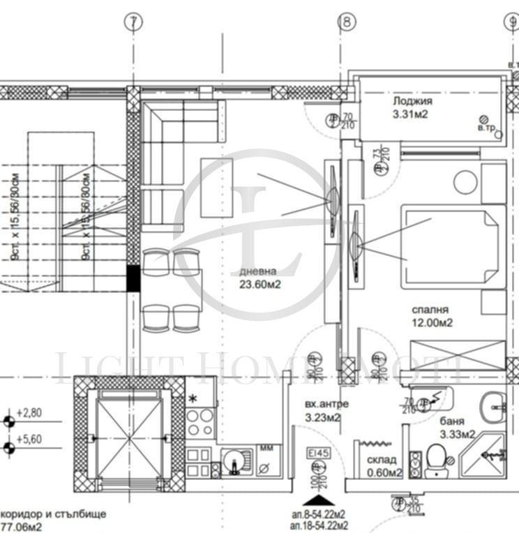 Продава  2-стаен град Пловдив , Остромила , 62 кв.м | 62588349 - изображение [6]