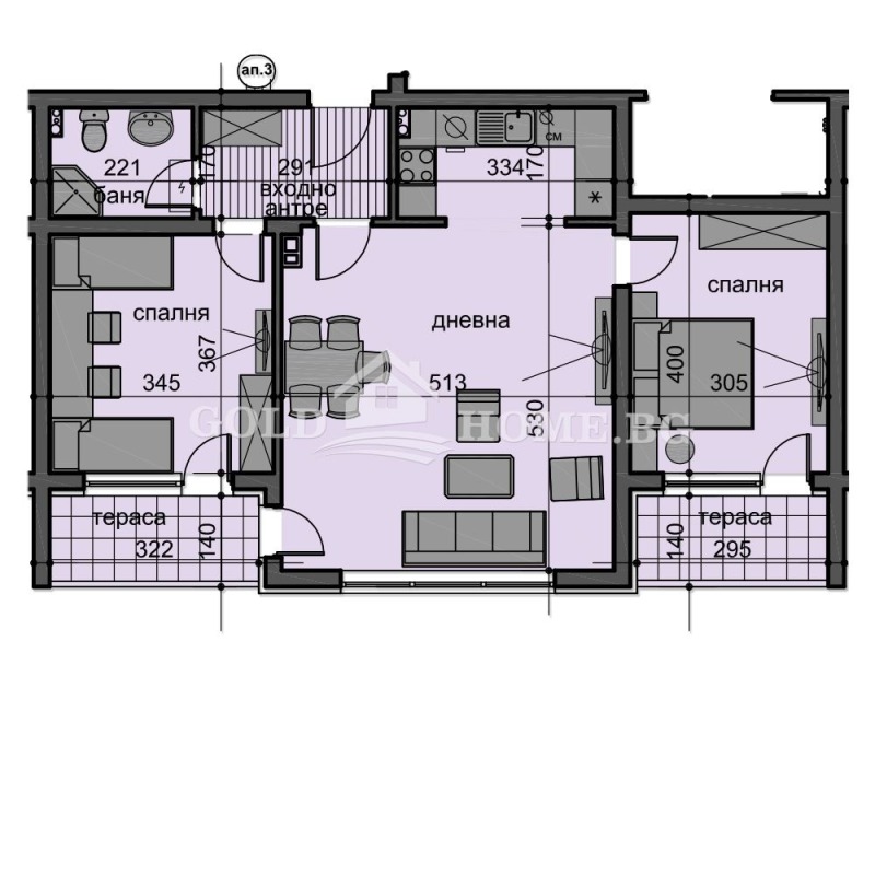 Продава 3-СТАЕН, гр. Пловдив, Остромила, снимка 13 - Aпартаменти - 48597539