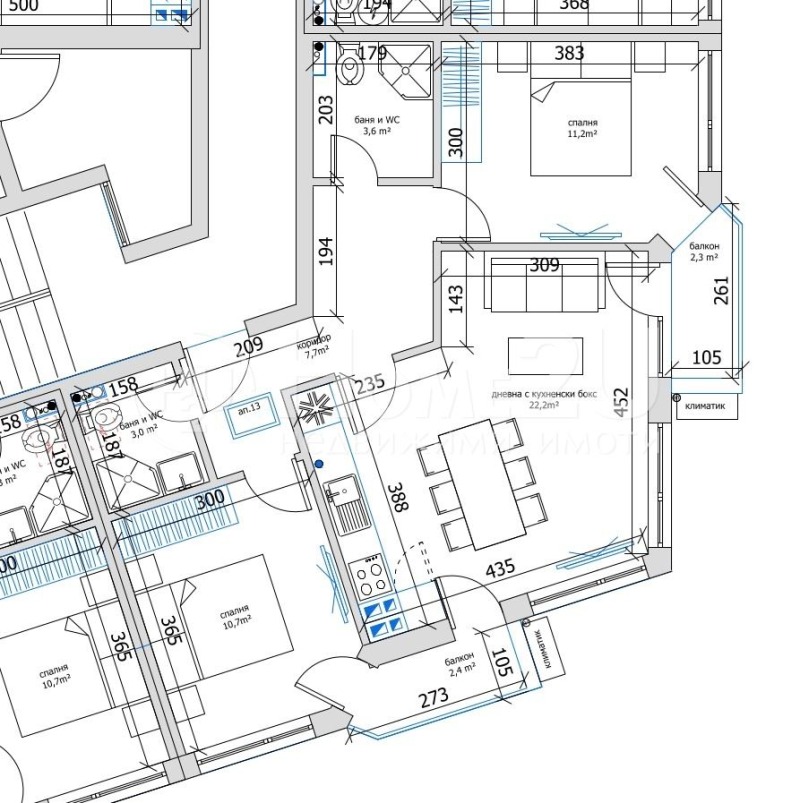Продава 3-СТАЕН, гр. Варна, м-т Пчелина, снимка 6 - Апартаменти - 52650331