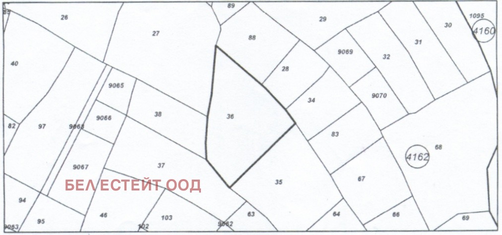 Продава ПАРЦЕЛ, гр. София, Горна баня, снимка 2 - Парцели - 41640700