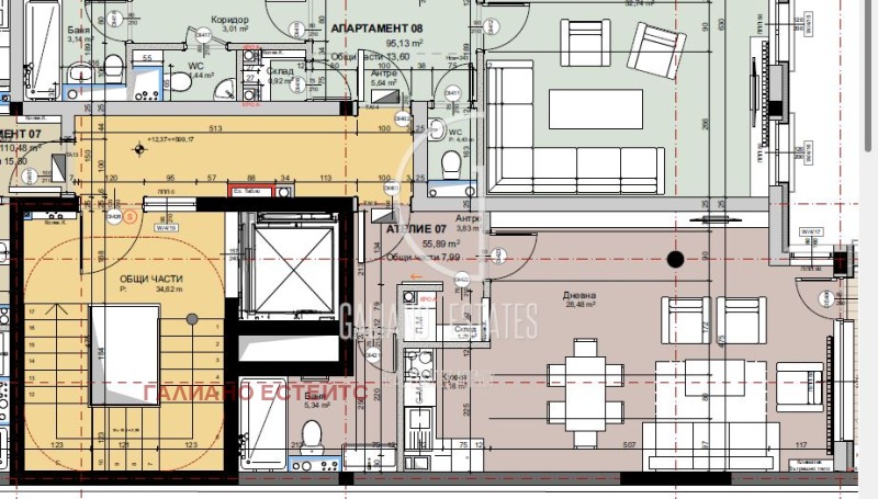Продава  1-стаен град София , Красно село , 64 кв.м | 87988894 - изображение [2]