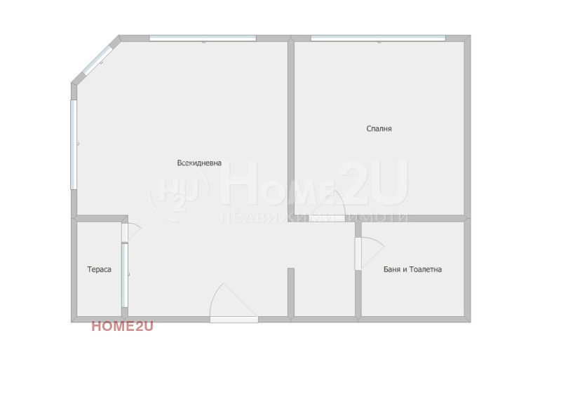 Продава 2-СТАЕН, гр. Варна, Колхозен пазар, снимка 3 - Апартаменти - 51745729