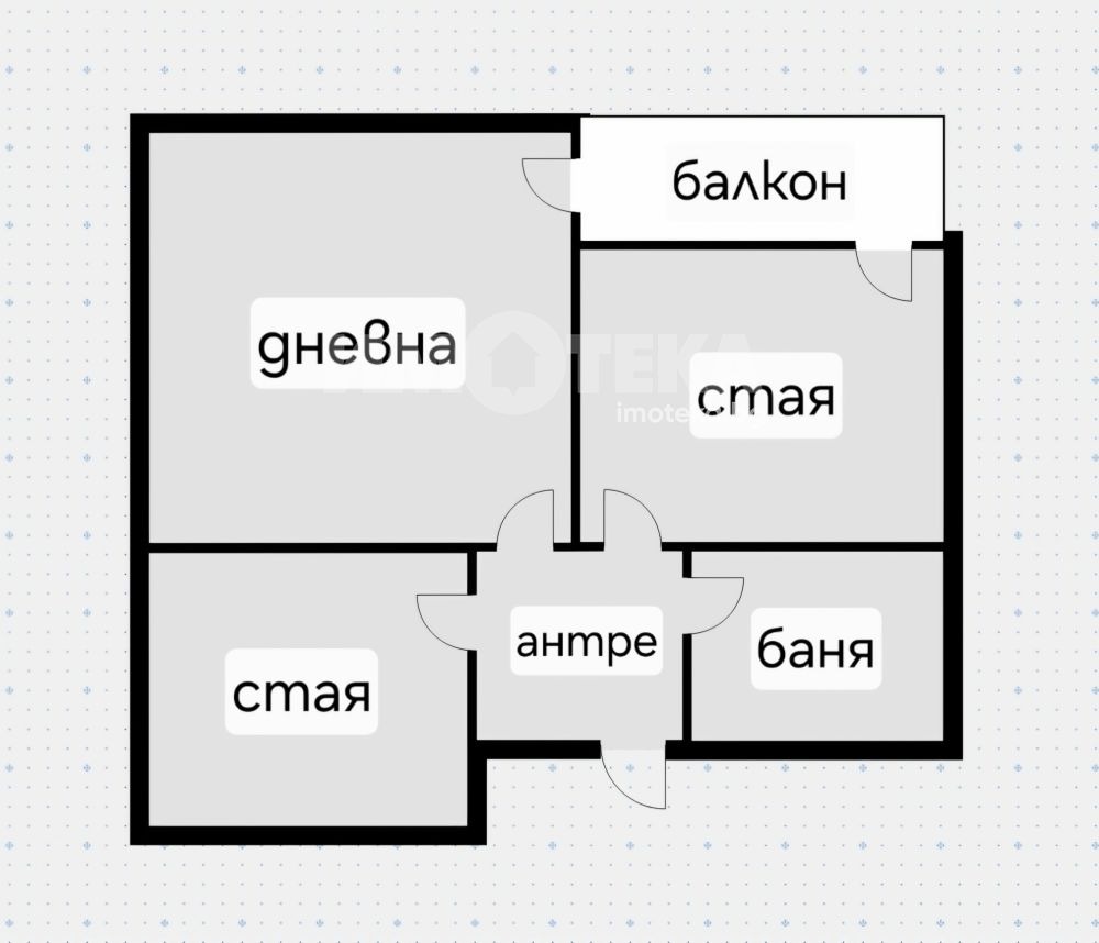Продава 3-СТАЕН, гр. София, Редута, снимка 2 - Апартаменти - 54868142
