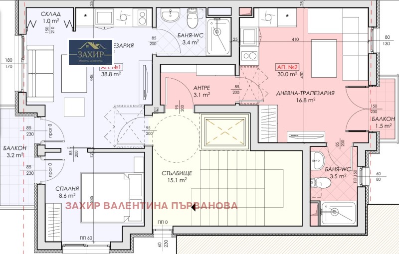 Na prodej  1 ložnice oblast Burgas , Nesebar , 53 m2 | 83218563 - obraz [4]