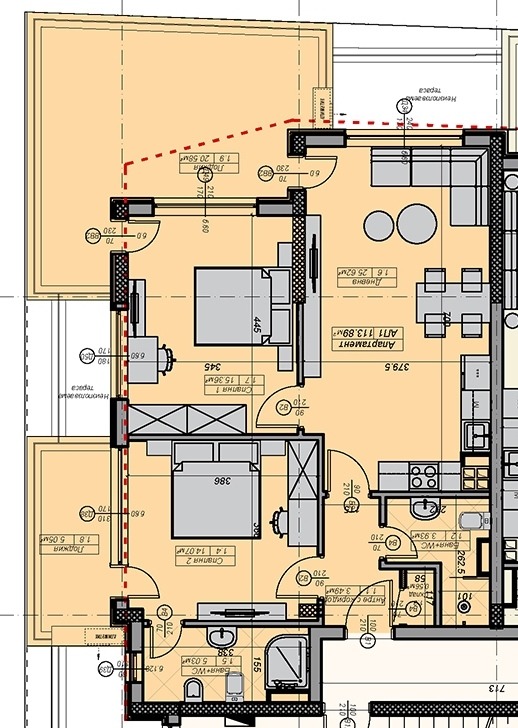 Myytävänä  2 makuuhuonetta Sofia , Hadži Dimitar , 126 neliömetriä | 88821386 - kuva [3]