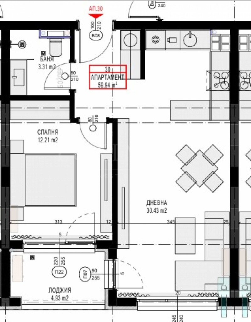 Продава 2-СТАЕН, гр. София, Малинова долина, снимка 4 - Апартаменти - 52827726
