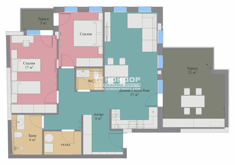 Продава  3-стаен град Пловдив , Христо Смирненски , 155 кв.м | 95272515 - изображение [14]