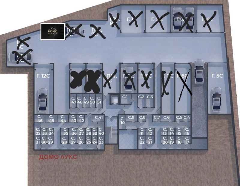 Продава ГАРАЖ, ПАРКОМЯСТО, гр. София, Дружба 2, снимка 10 - Гаражи и паркоместа - 52563008