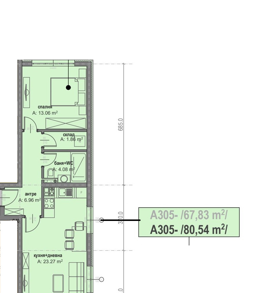 Продава 2-СТАЕН, гр. София, Малинова долина, снимка 3 - Апартаменти - 55627664