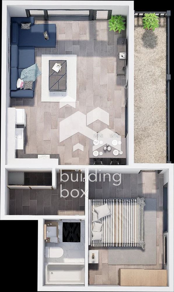 Продава 2-СТАЕН, гр. Пловдив, Христо Смирненски, снимка 3 - Апартаменти - 54136949