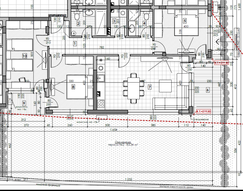 Продава МНОГОСТАЕН, гр. Шумен, Пазара, снимка 2 - Апартаменти - 53521254