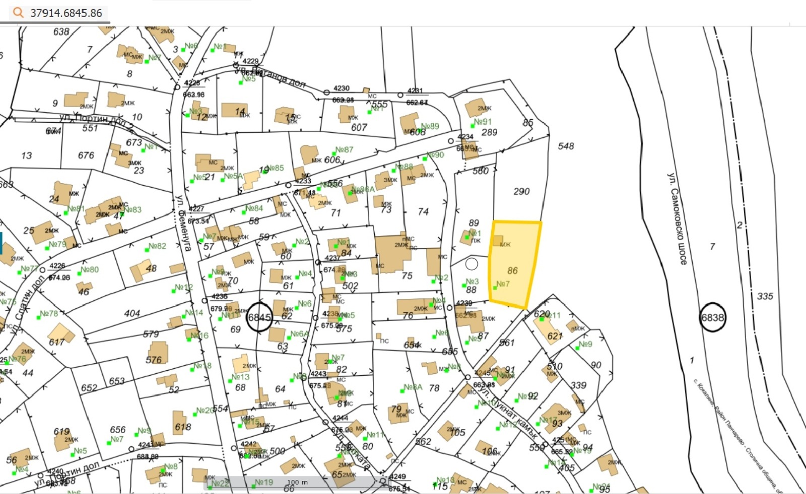 Продава ПАРЦЕЛ, гр. София, с. Кокаляне, снимка 2 - Парцели - 55863221