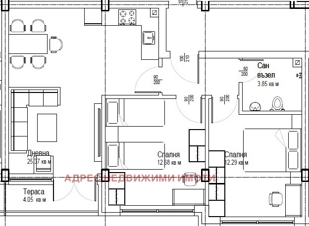 Продава 3-СТАЕН, гр. Стара Загора, Железник - център, снимка 2 - Aпартаменти - 49435258